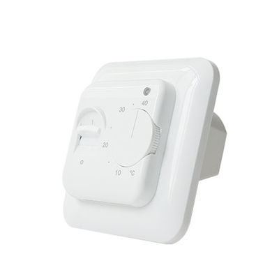 Electronic 24VAC Manual Underfloor Heating Programmable Thermostat For Radiant Floor Heating System