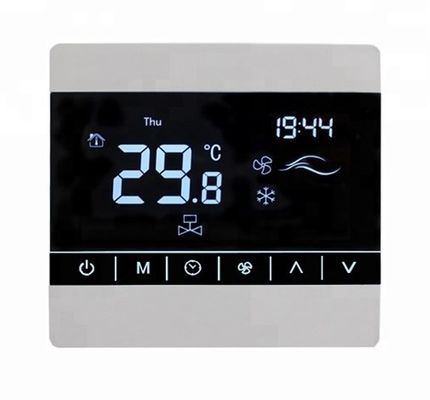 큰 LCD 스크린 전시를 가진 풀그릴 팬 코일 터치스크린 보온장치